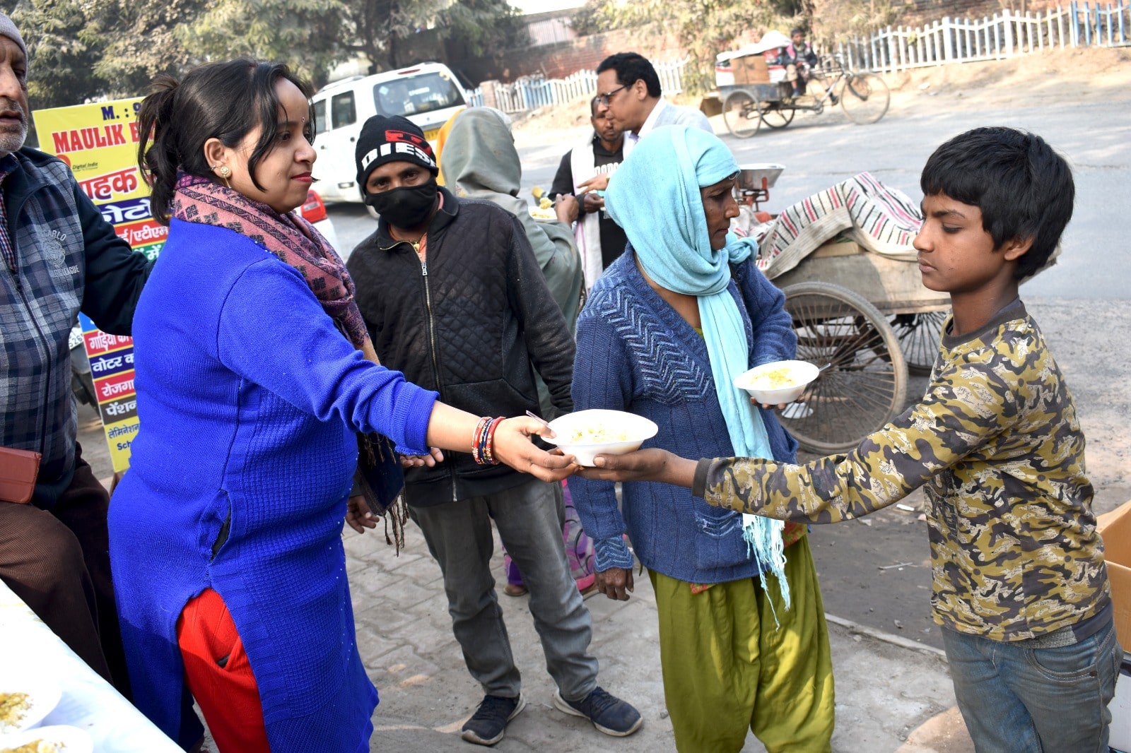 Hunger Helpless in delhi ncr